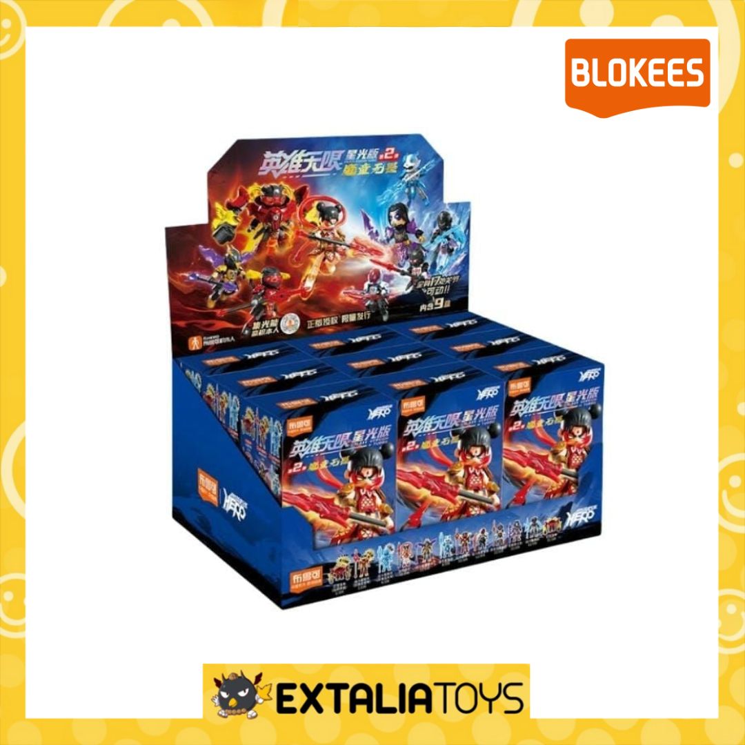 (READY) Blokees Figures Hero Infinity Galaxy Version Turbo (GVT) 02 - Fearless Magic Kids