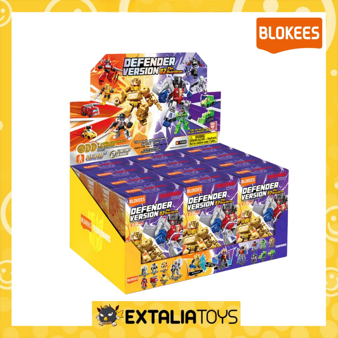 (READY) Blokees Figures - Transformers - DV02 The Over Throw