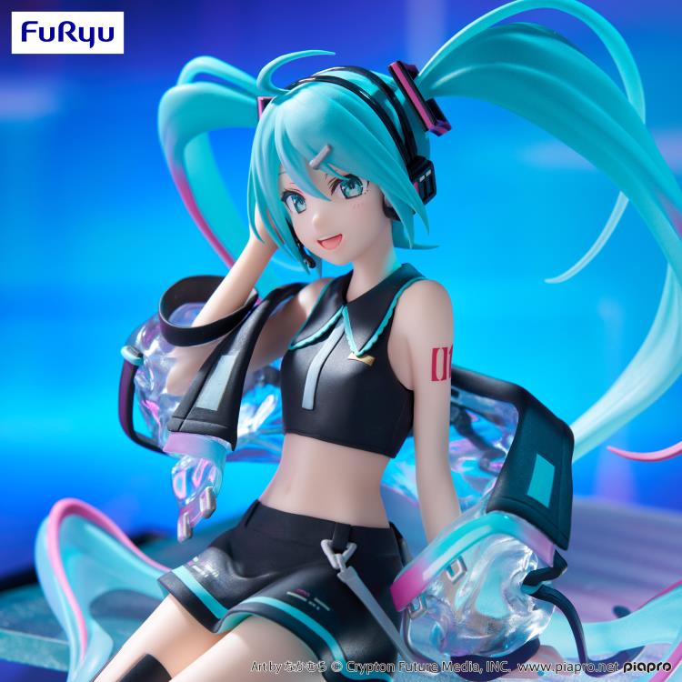 FURYU NOODLE STOPPER FIGURE HATSUNE MIKU (NEON CYBER) - VOCALOID