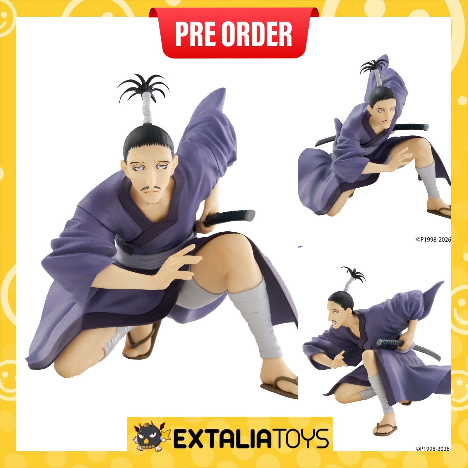 [PO] FURYU HUNTER×HUNTER Noodle Stopper Figure -Nobunaga-
