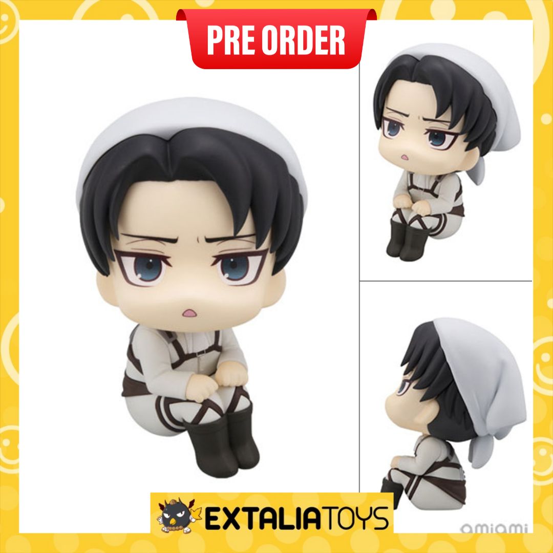 [PO] MEGAHOUSE Lookup Attack on Titan Levi Cleaning up Ver. &  Mikasa Ackerman
