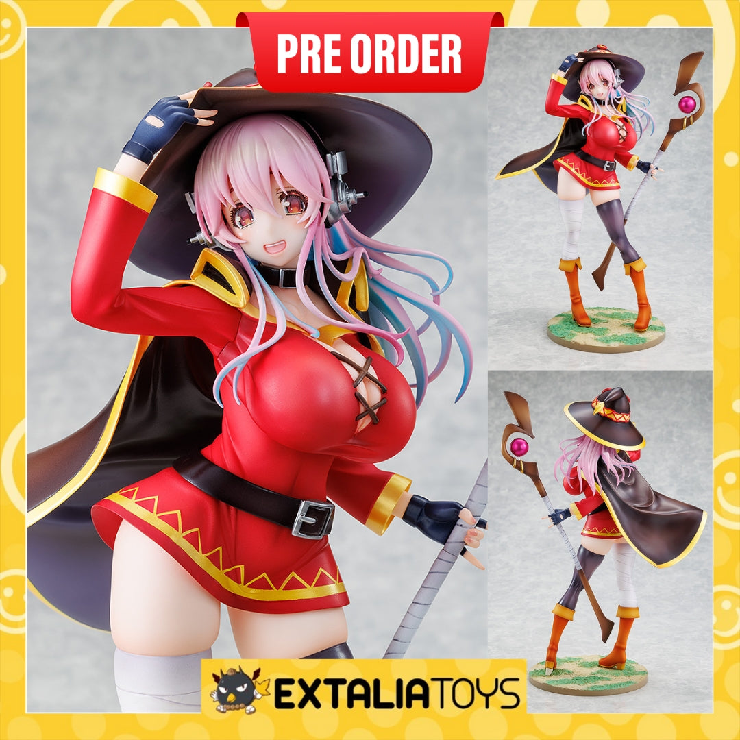 [PO] KADOKAWA PVC 1/7 FIGURE Super Sonico KONOSUBA -God's blessing on this wonderful world! Megumin collaboration ver.