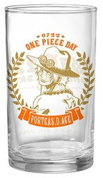 GLASS ONE PIECE FORCE PORTGAS D ACE