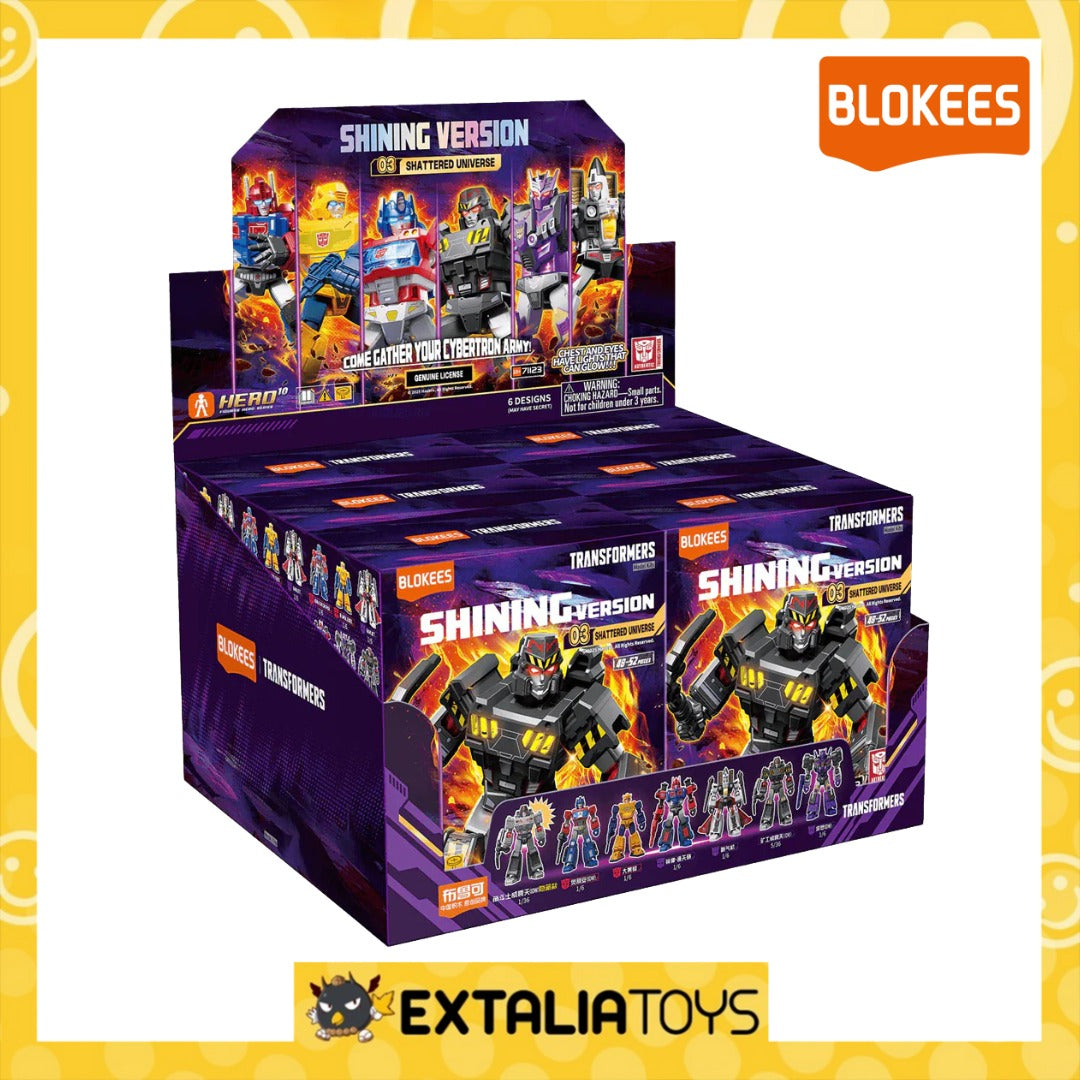 Blokees Figures - Transformers （Luminous Eyes & Chest -Shining Version(SV) 03- Shattered Universe