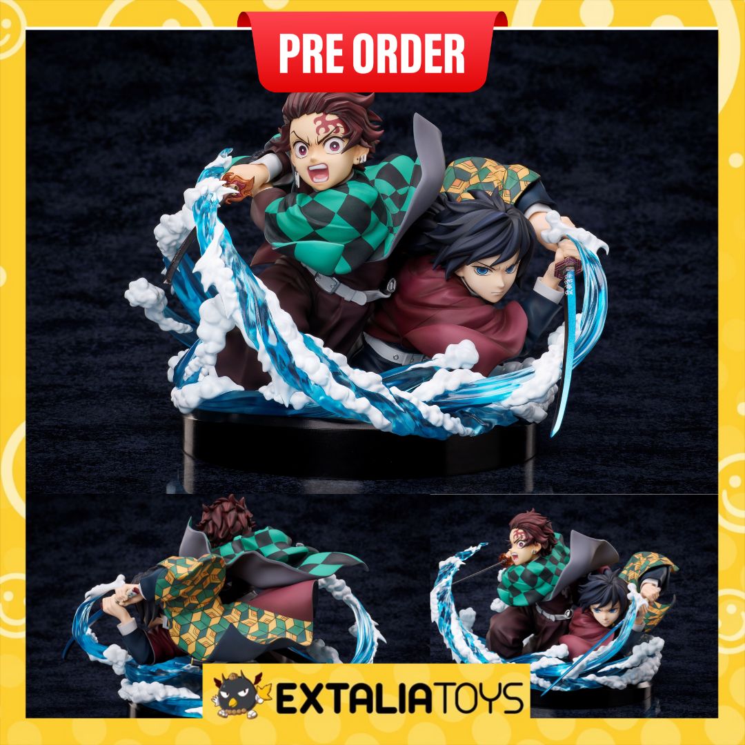 [PO] ANIPLEX Demon Slayer: Kimetsu no Yaiba Tanjiro&Giyuu non-scale figure