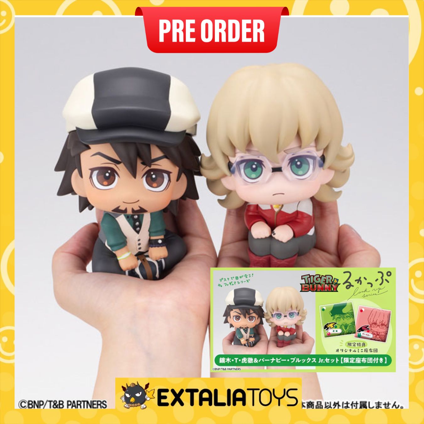 [PO] MEGAHOUSE Lookup TIGER & BUNNY Kaburagi・T・Kotetsu & Barnaby Brooks Jr.
