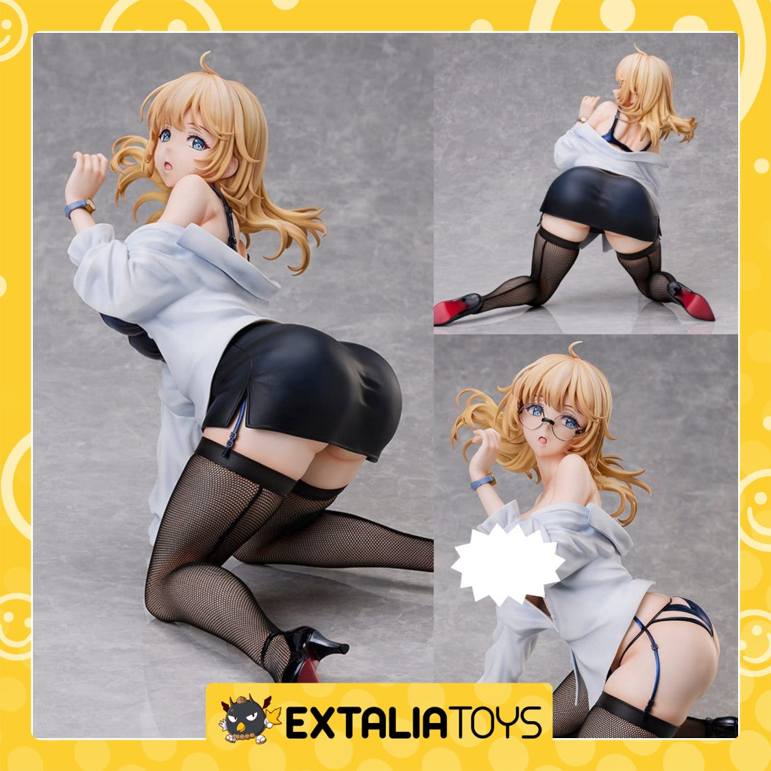 [PO] BINDING PVC 1/4 FIGURE LISA - Drawn by popular illustrator Warabino Matsuri