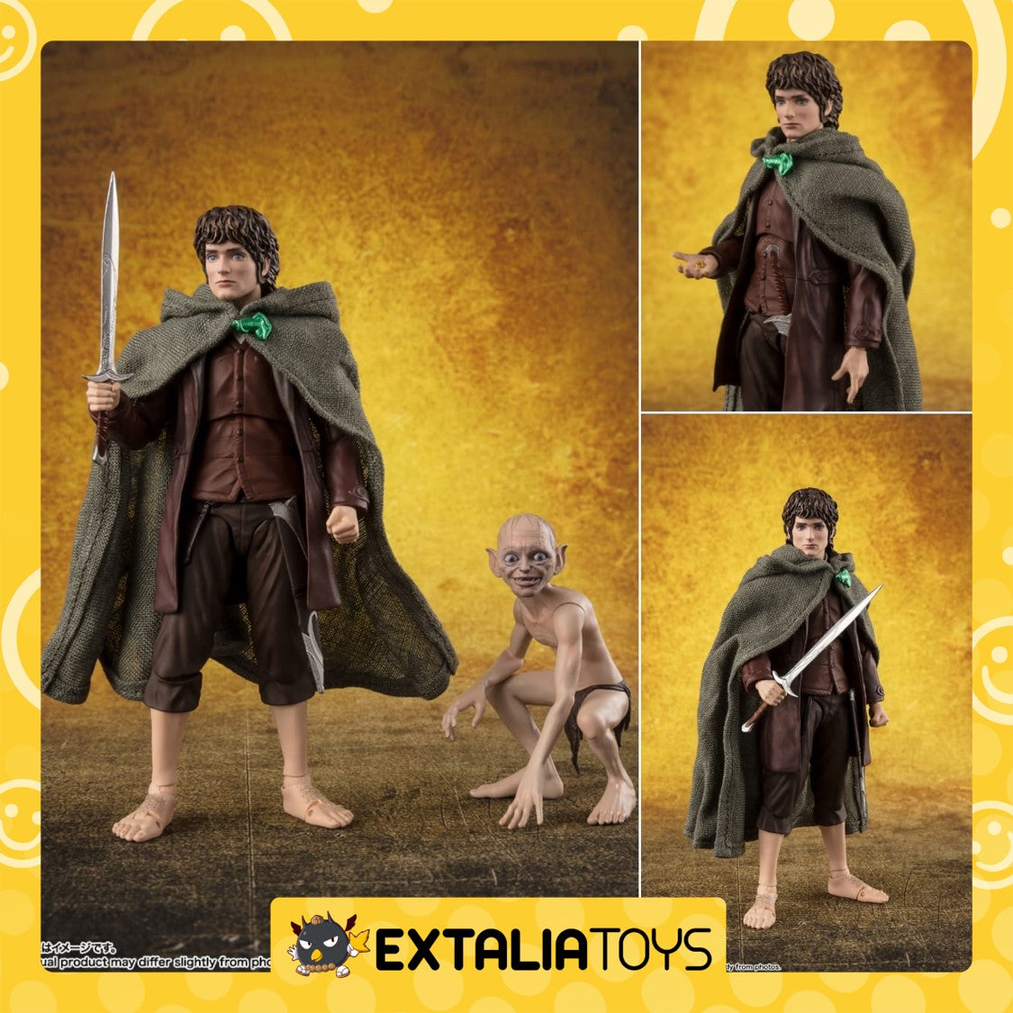 [PO] TAMASHII S.H.Figuarts Frodo Baggins & Gollum (The Lord of the Rings: The Fellowship of the Ring)