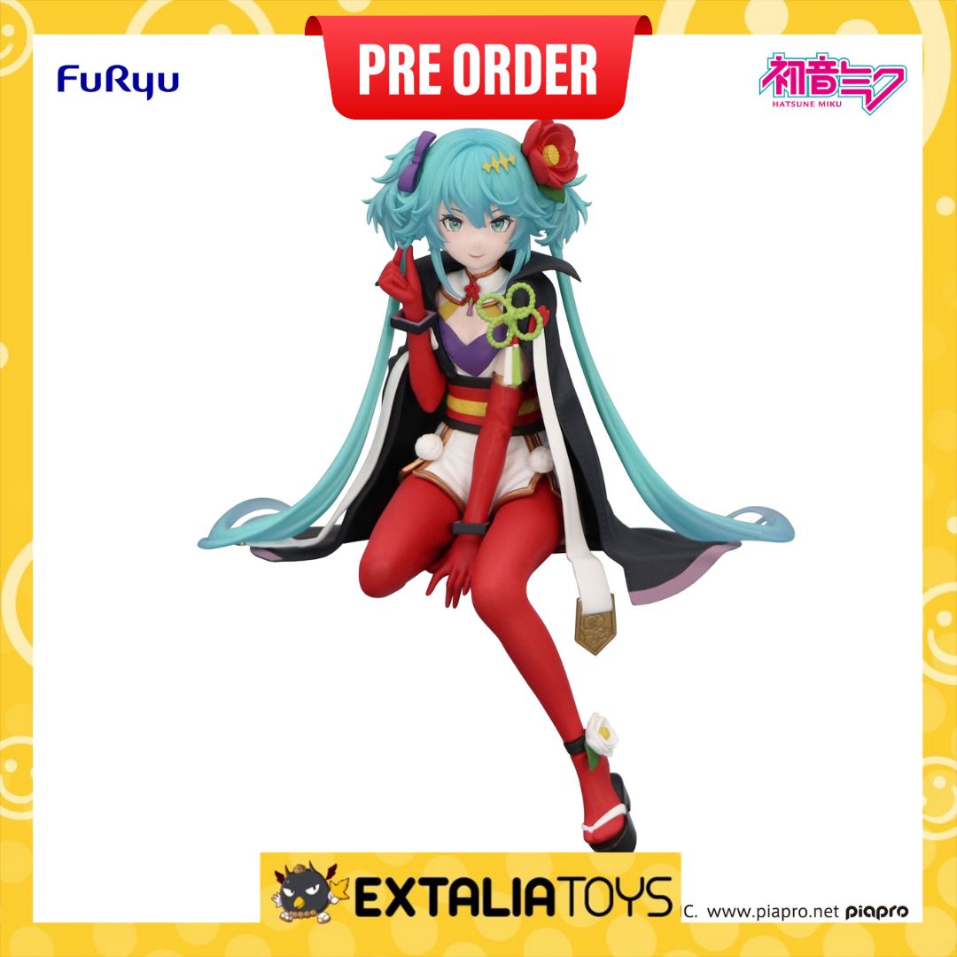 [PO] FURYU Hatsune Miku Noodle Stopper Figure -Flower Fairy Camellia-