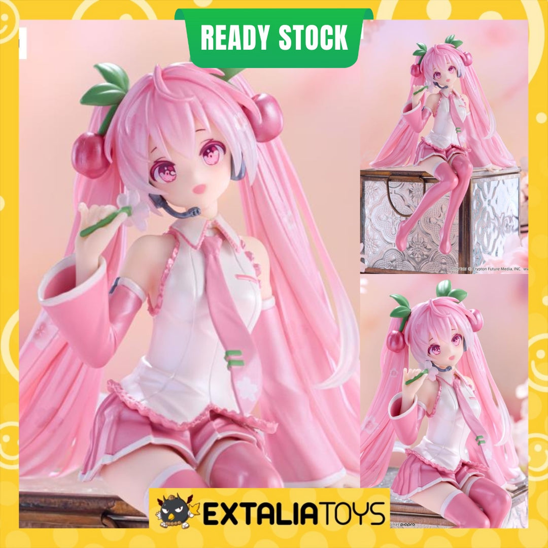 FURYU NOODLE STOPPER FIGURE MIKU SAKURA (2024 PEARL COLOR VER.)