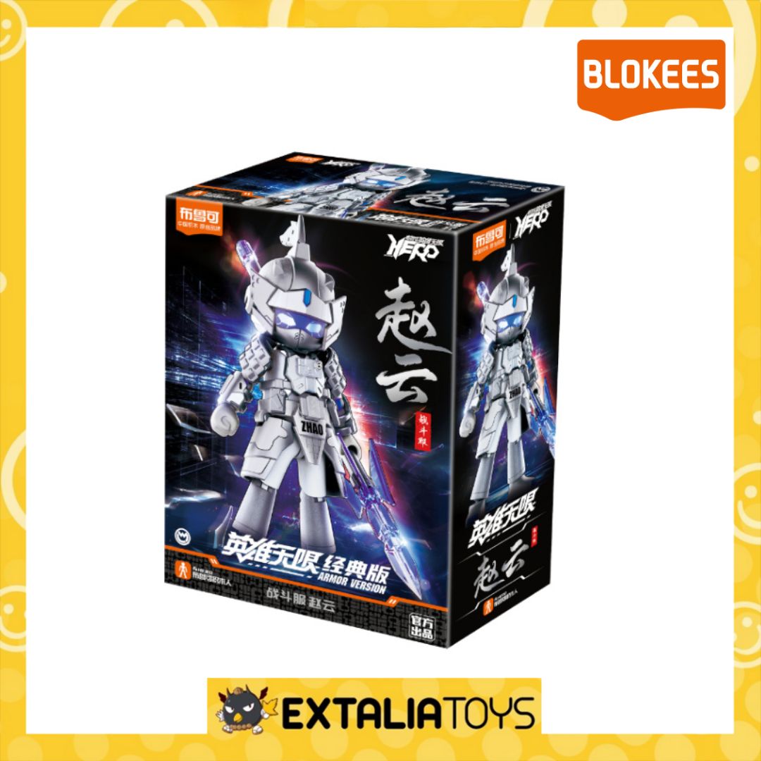 Blokees Figures Hero Infinity Armor Version(AMV) 07-Zhao Yun