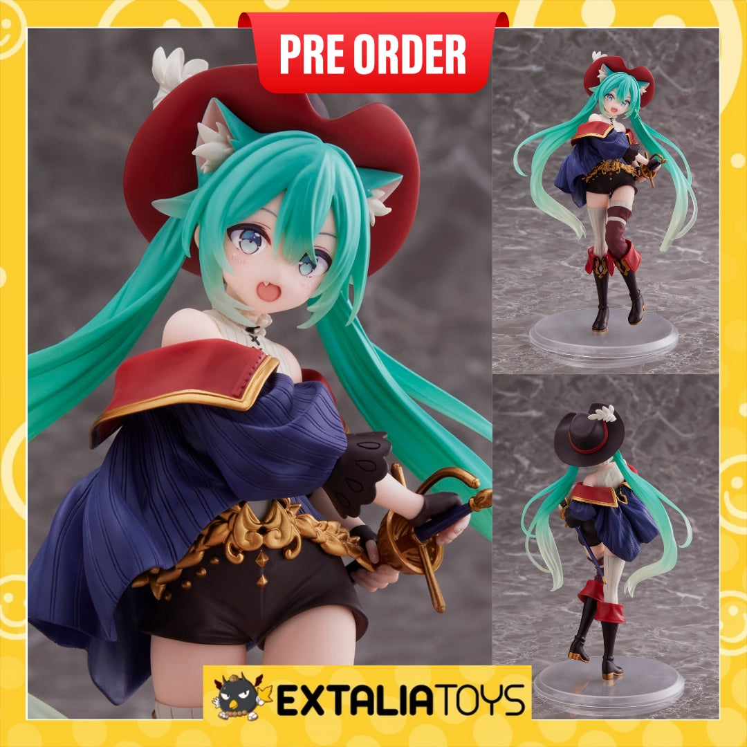 [PO] TAITO Hatsune Miku Wonderland Figure - Puss in Boots