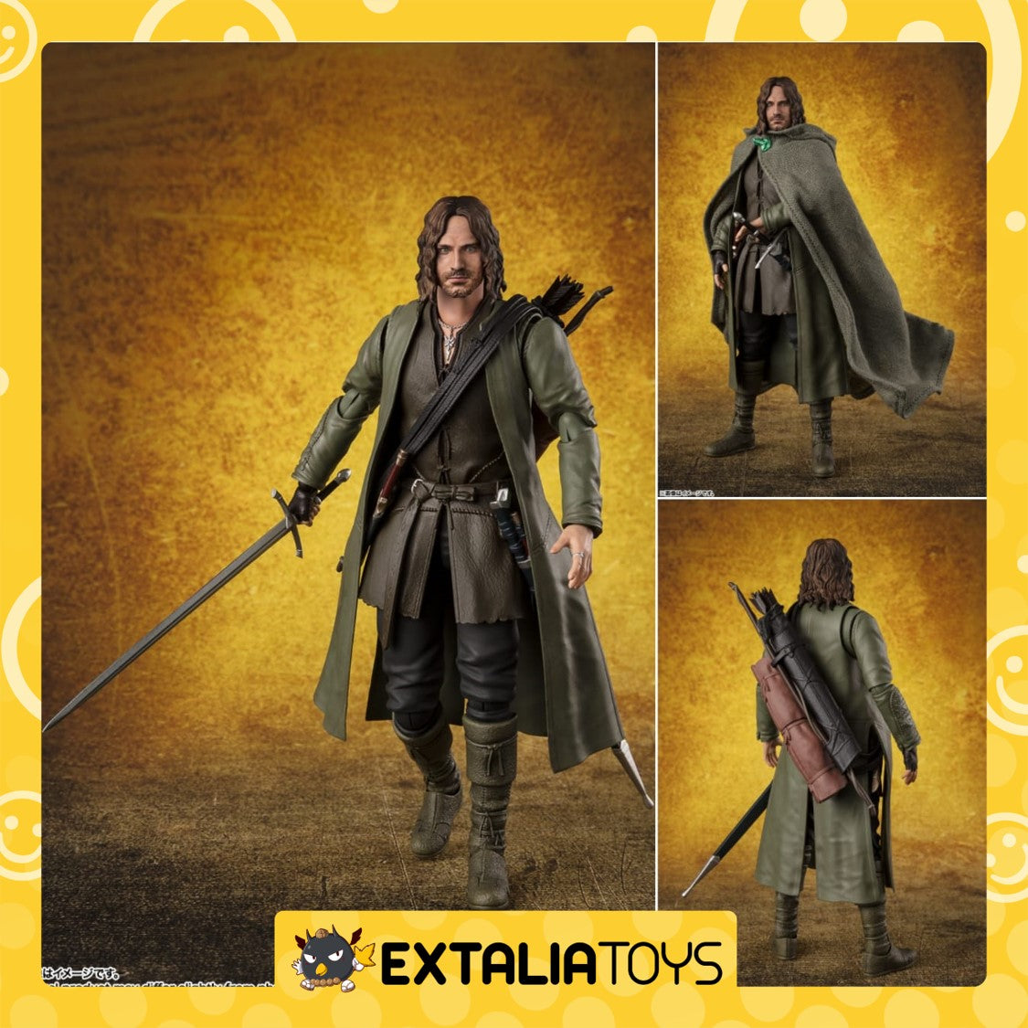 [PO] TAMASHII SHF S.H.Figuarts Aragorn (The Lord of the Rings: The Fellowship of the Ring)