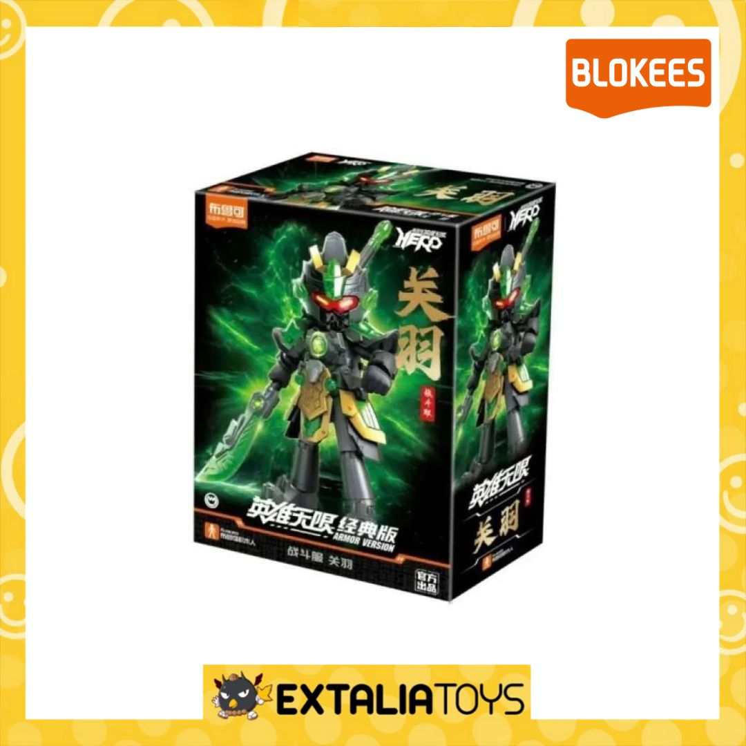 Blokees Figures Hero Infinity Armor Version(AMV) 11-Guan Yu