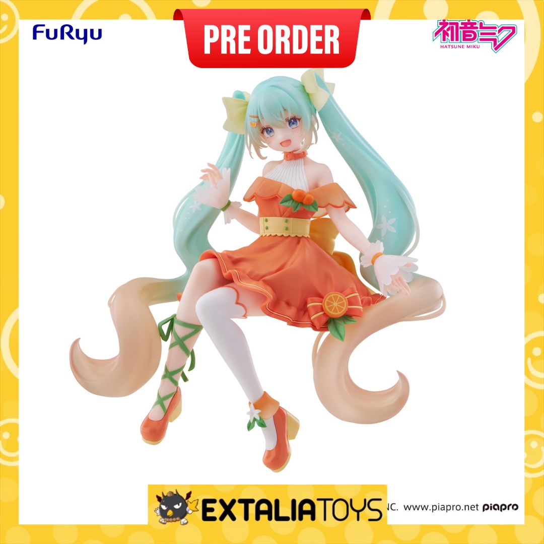 [PO] FURYU Hatsune Miku Noodle Stopper Figure -Hatsune Miku Citrus ver.-
