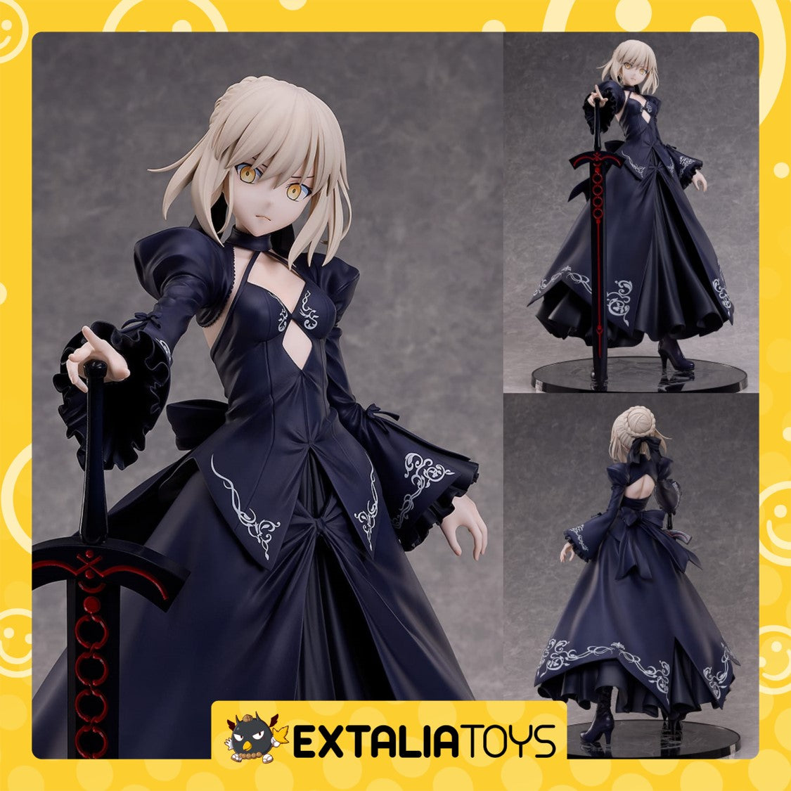 [PO] FREEING PVC 1/4 FIGURE SABER/ALTRIA PENDRAGON (ALTER) - FATE/GRAND ORDER