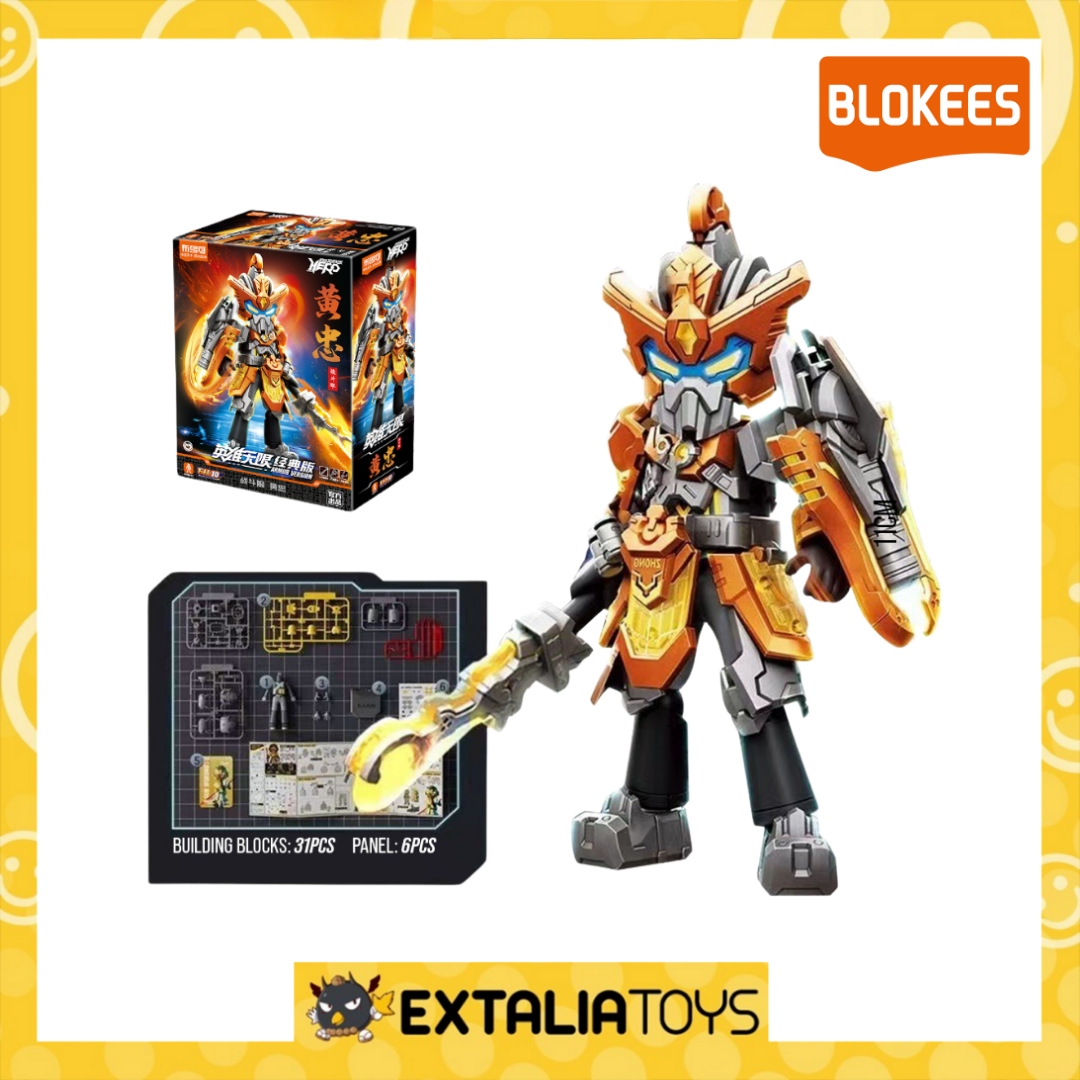 Blokees Figures - Hero infinity-AMV19 huangzhong(battle suit)