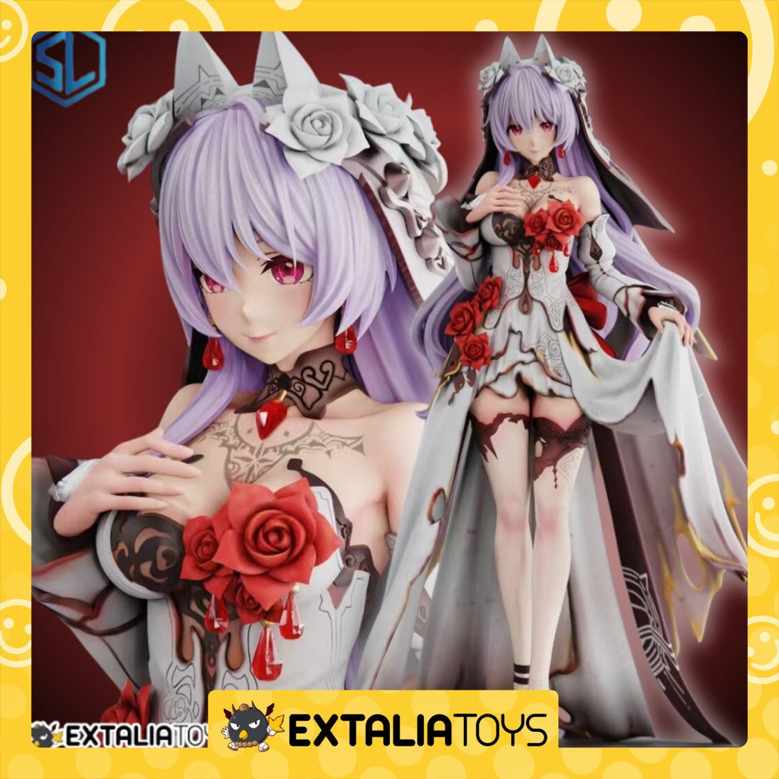 [PO] RESIN FIGURE Honkai Impact 3rd - Theresa Apocalypse - Lunar Vow : Crimson Love by Deep Blue Studio