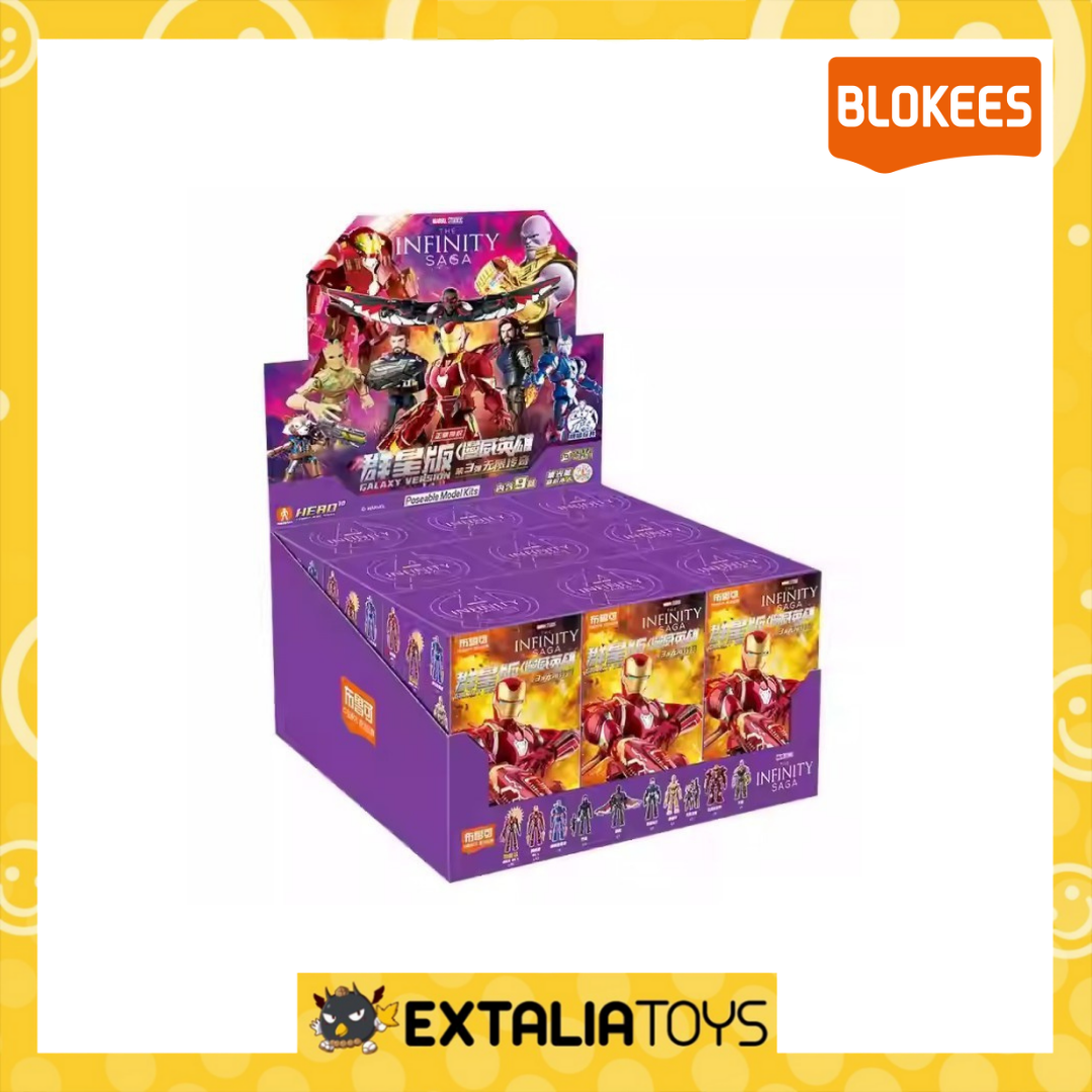 (READY) Blokees Figures - Marvel Infinity SAGA 81113 -Marvel - Galaxy Version03-