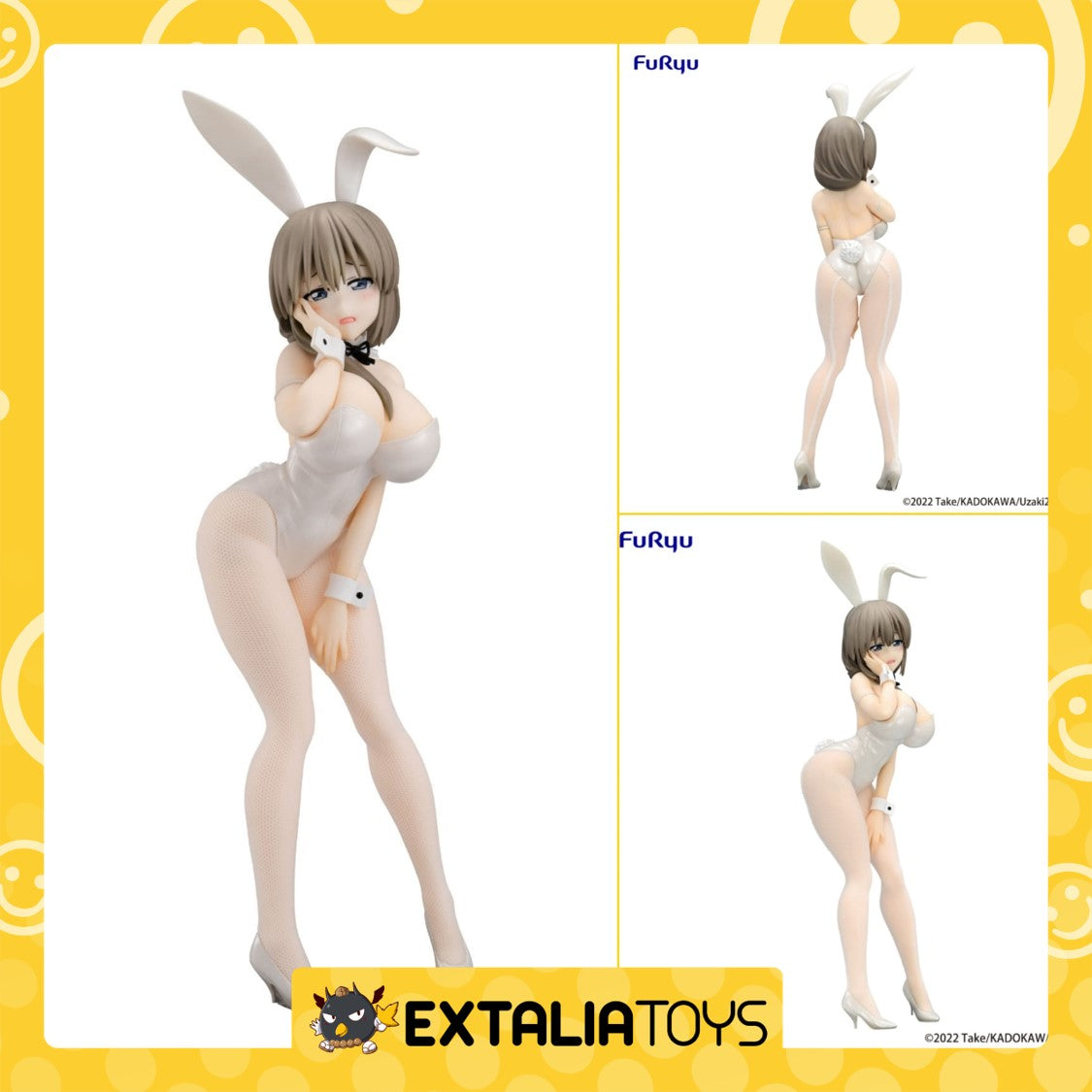 [LPO] FURYU BICUTE BUNNIES FIGURE TSUKI UZAKI WHITE PEARL VER. - UZAKI CHAN