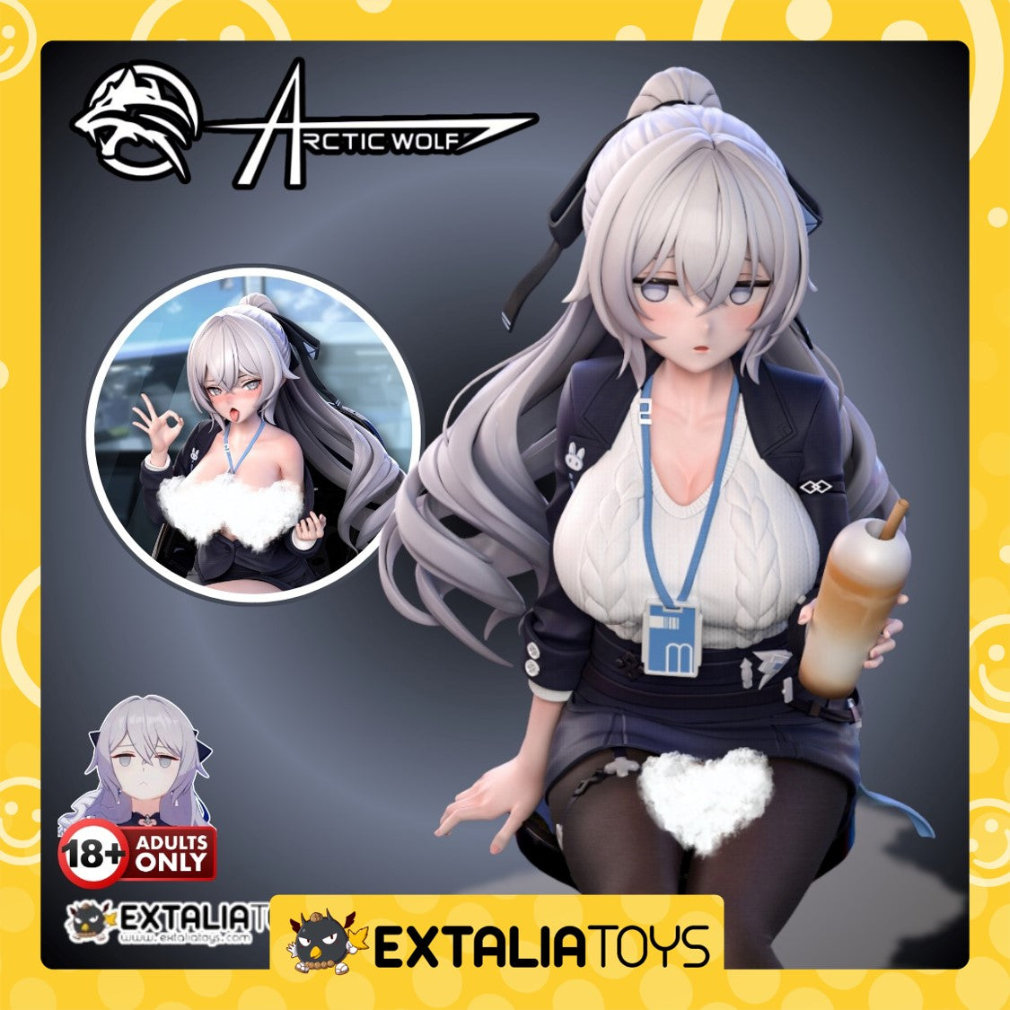 [PO] RESIN FIGURE Honkai Impact 3 - Bronya Zaychik : Office Lady #2 by Arctic Wolf Studio