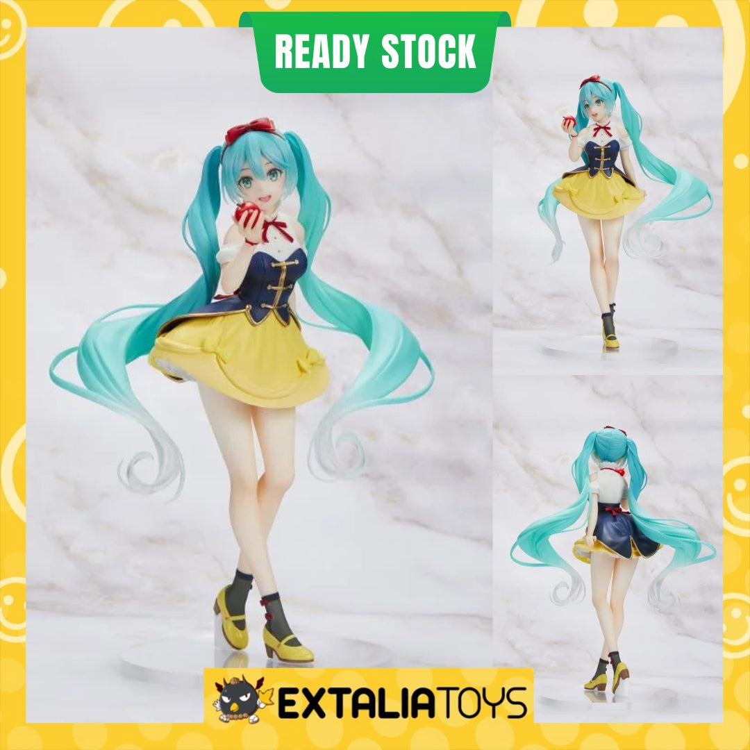 TAITO WONDERLAND FIGURE HATSUNE MIKU (SNOW WHITE) - VOCALOID