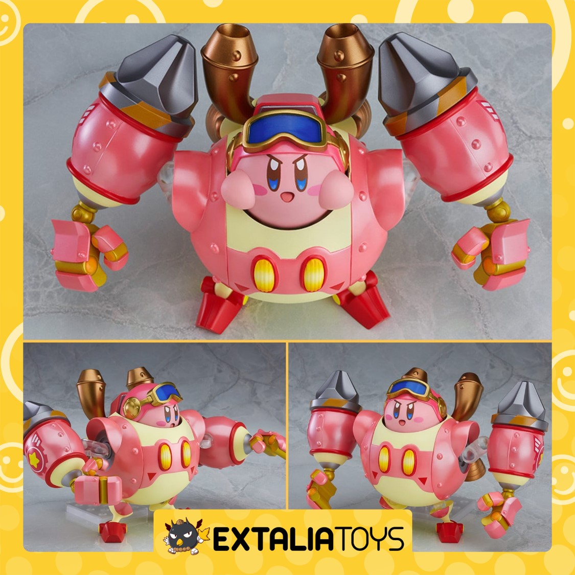 [PO] GSC NENDOROID MORE: ROBOBOT ARMOR & KIRBY - KIRBY [RE-RELEASE]