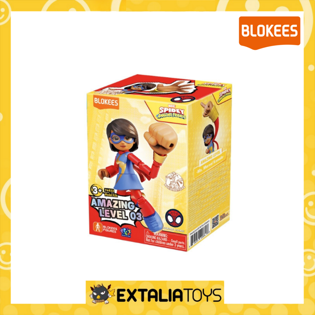 Blokees Figures - Spidey AL03 -Ms. Marvel Kamala