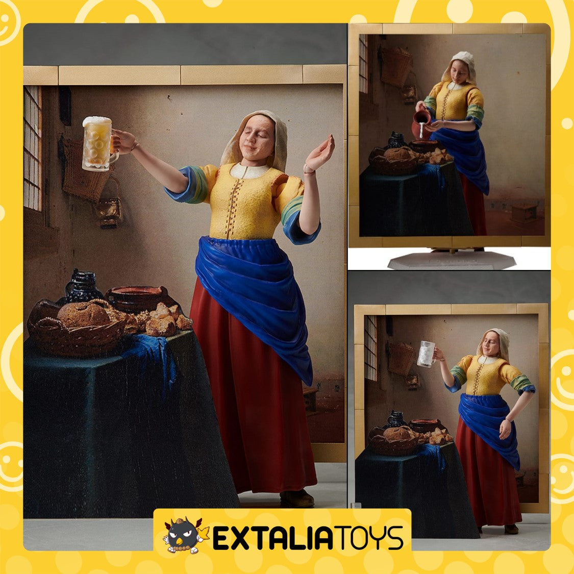 [PO] FIGMA THE MILKMAID BY VERMEER  - THE TABLE MUSEUM