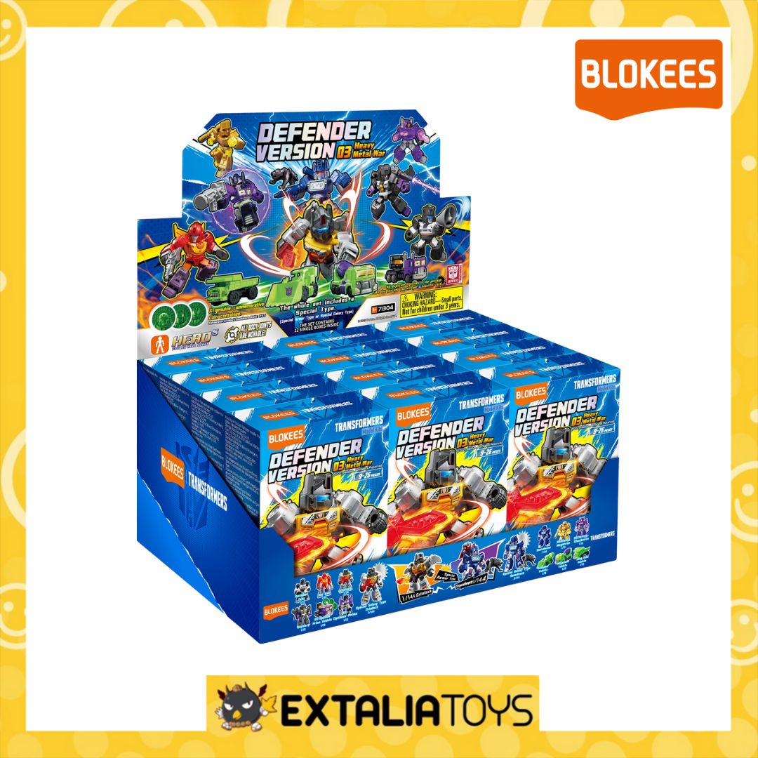 (READY) Blokees Transformers DV03 Galaxy Shining (5,5cm) Heavy Metal War