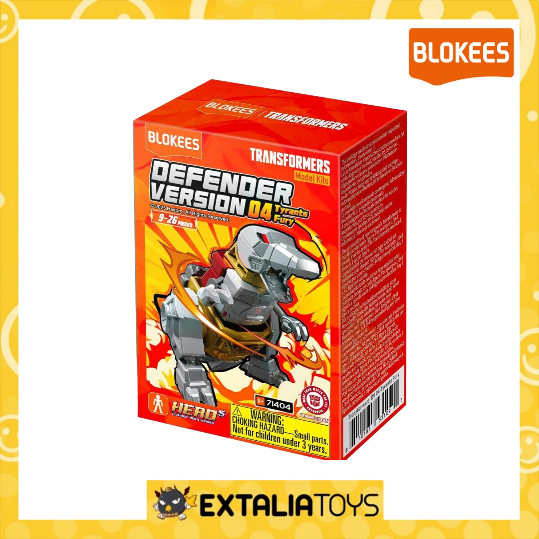Blokees Transformers DV04 Defender Version 04 Tyrants Fury