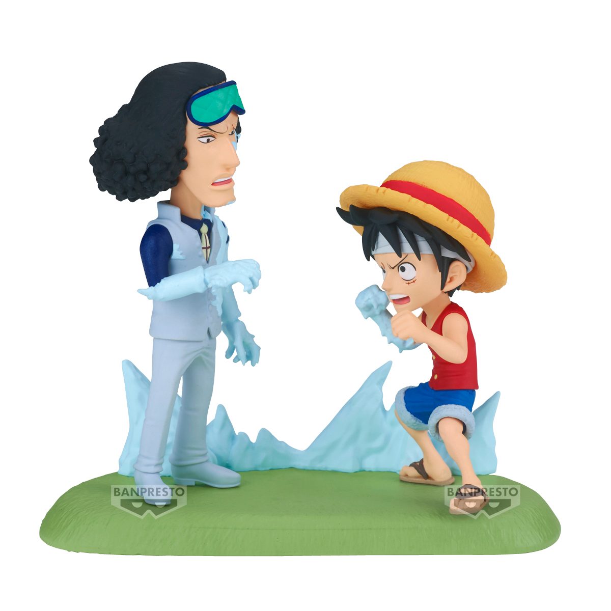 [PO] BANPRESTO ONE PIECE WORLD COLLECTABLE FIGURE LOG STORIES-MONKEY.D.LUFFY VS KUZAN-