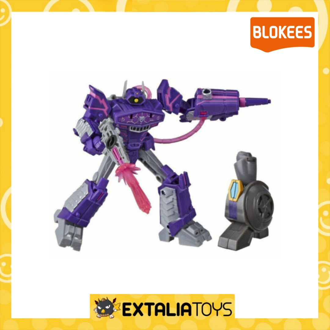 Blokees Figures - Transformers (Model Kit) - Classic Class(CC) 18-Movie8 SHOCKWAVE  （Luminous Eyes & Chest)