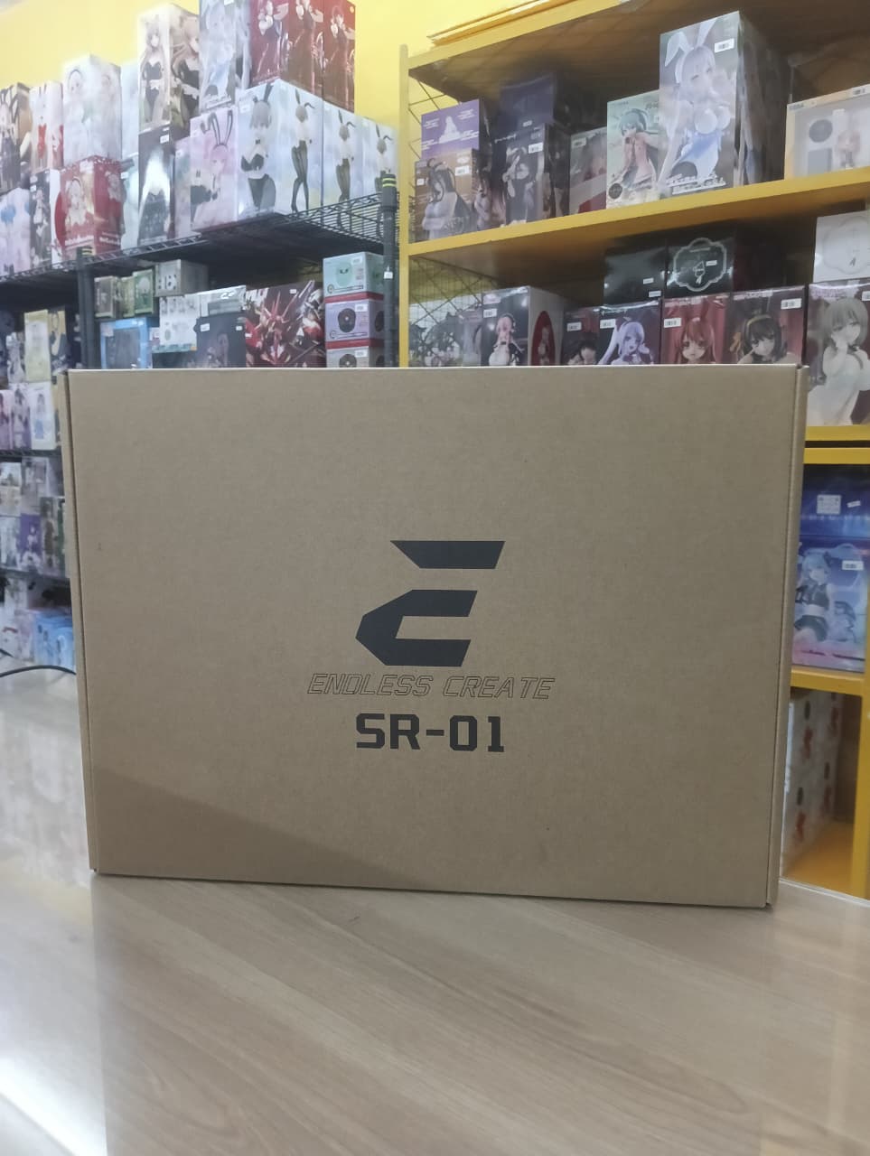 Endless Create EC Model Shura Path Series First Release SR-01 White Oni (BYAKI) Model Kit