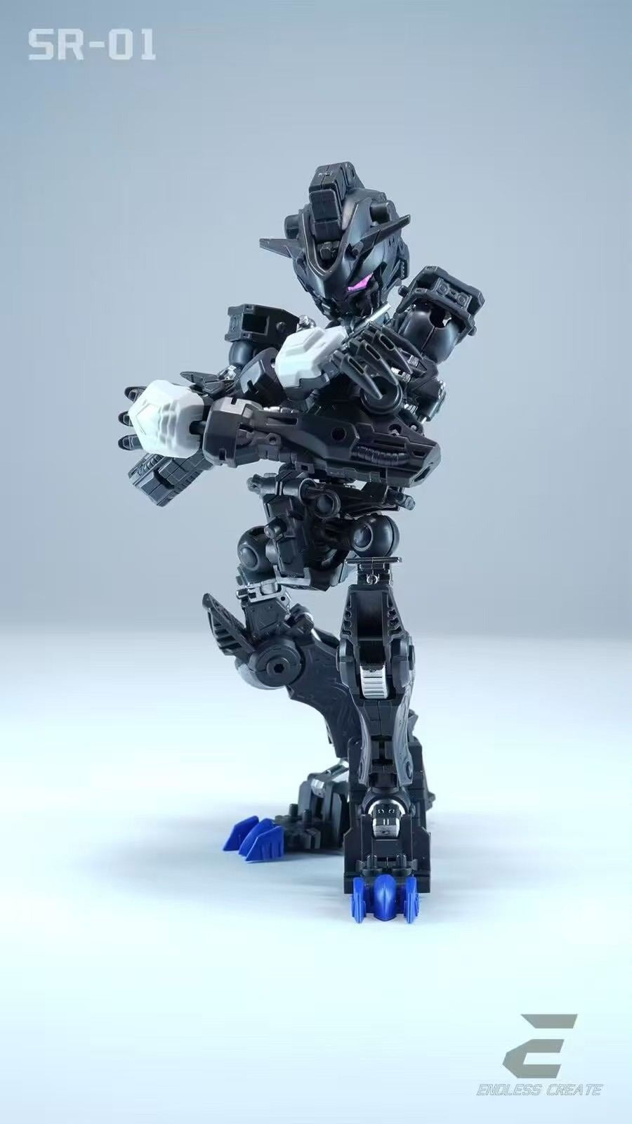 Endless Create EC Model Shura Path Series First Release SR-01 White Oni (BYAKI) Model Kit
