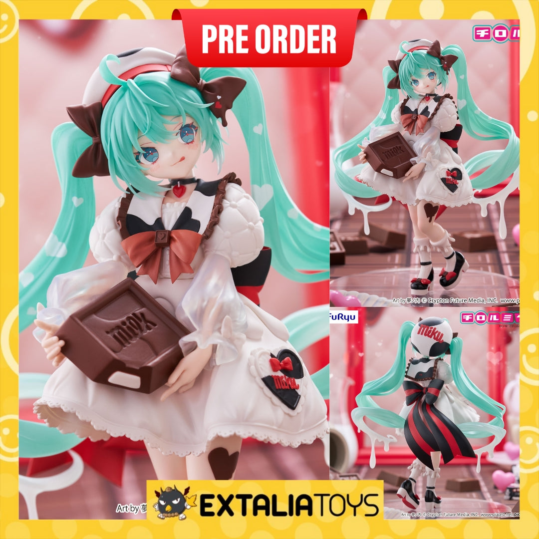 [PO] FURYU Hatsune Miku×TIROL CHOCO Trio-Try-iT Figure -Hatsune Miku×TIROL CHOCO Milk ver.-