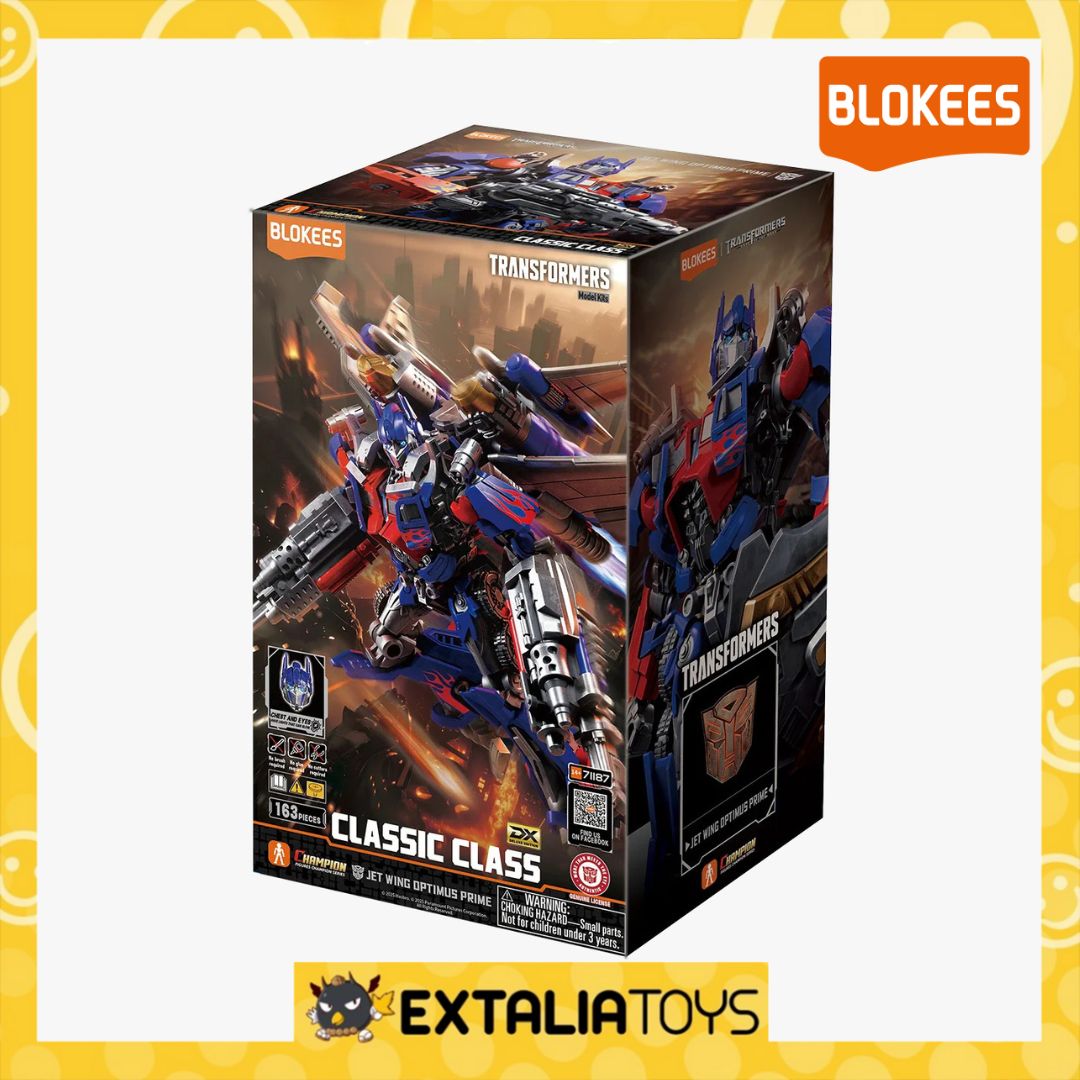 Blokees Figure Transformers CC-DX 21 Movie 3 Jet Wing Optimus Prime