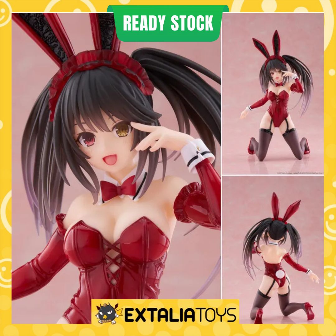 TAITO DESKTOP CUTE FIGURE TOKISAKI KURUMI (BUNNY VER.) - DATE A LIVE V
