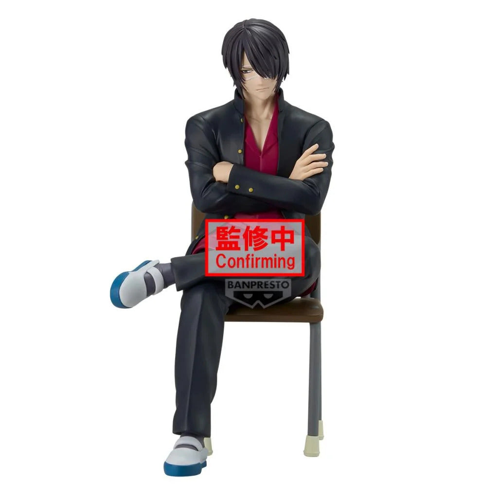 [PO] BANPRESTO GINTAMA MR.GINPACHI'S ZANY CLASS DESK FIGURE - SHINSUKE TAKASUGI-