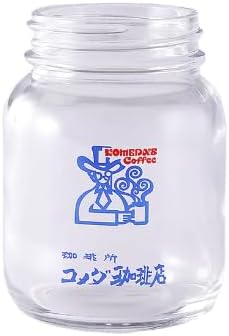 Komeda Coffee Shake Glass with Lid