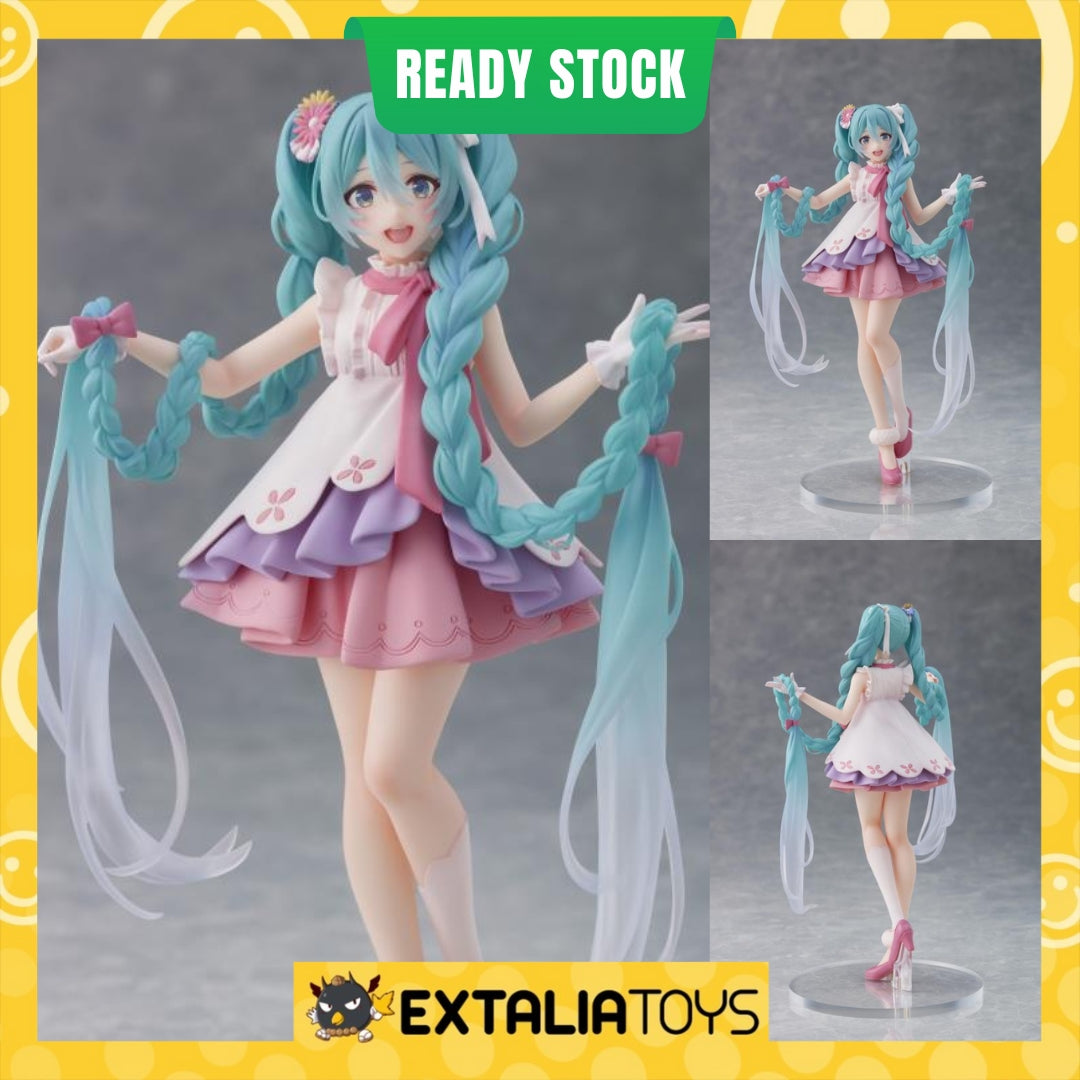 TAITO WONDERLAND FIGURE HATSUNE MIKU (RAPUNZEL) - VOCALOID