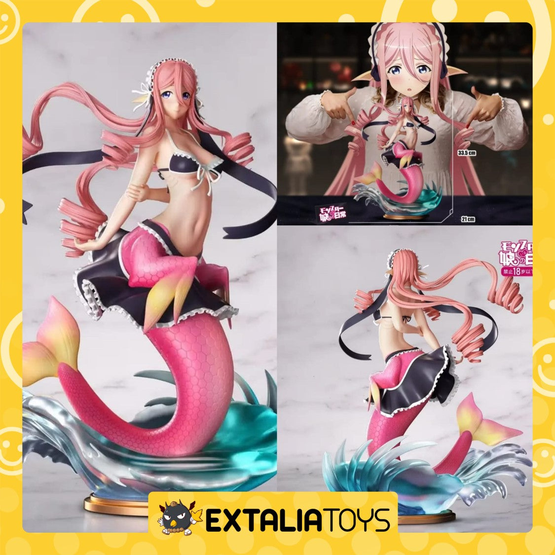 [PO] RESIN FIGURE Daily Life with A Monster Girl - Meroune Lorelei du Neptune by Fish Head Studio