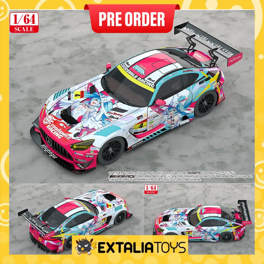 [PO] GSC GOOD SMILE HATSUNE MIKU AMG 1/64 (RERELEASE)