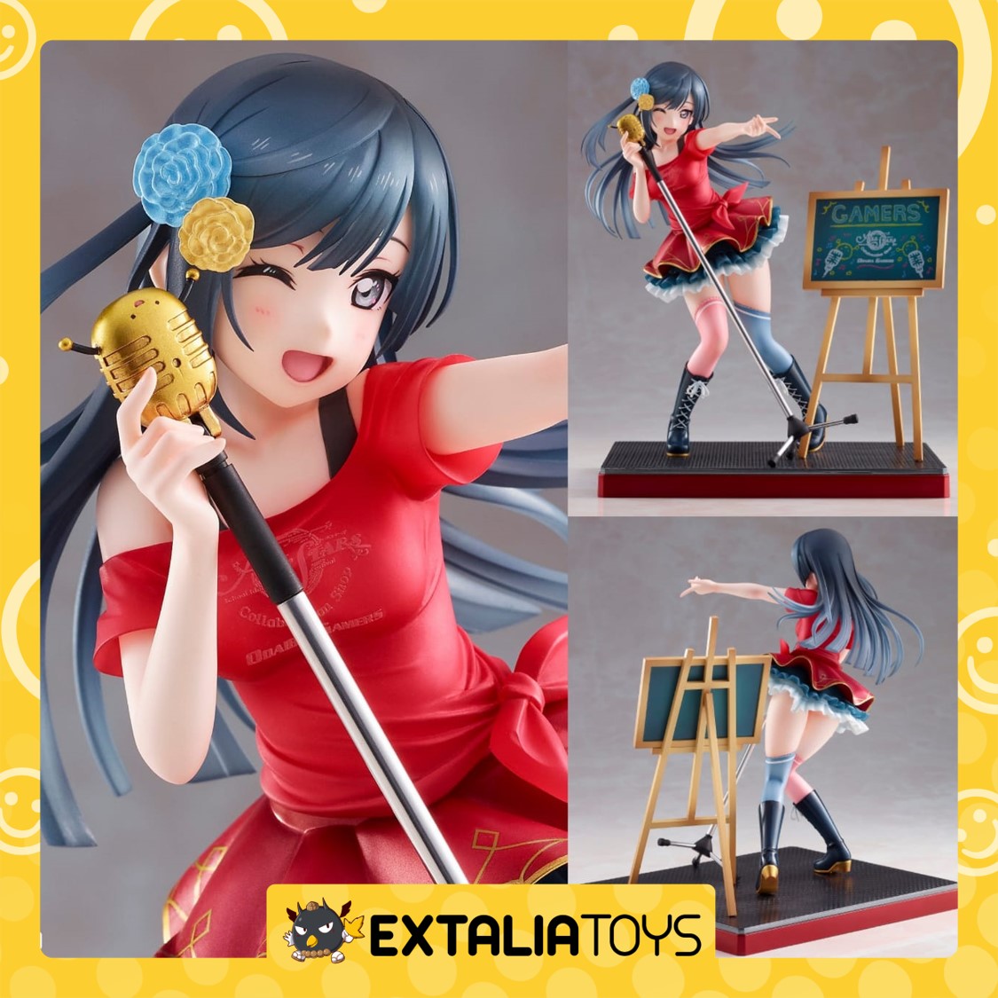 [PO] WAVE PVC 1/7 FIGURE ODAIBA Gamers Signboard Girl Setsuna Yuki