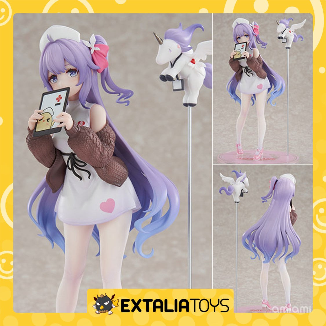 [PO] APEX TOYS PVC 1/8 FIGURE LIMEPIE [AZUR LANE] UNICORN [ANGELIC NURSE]