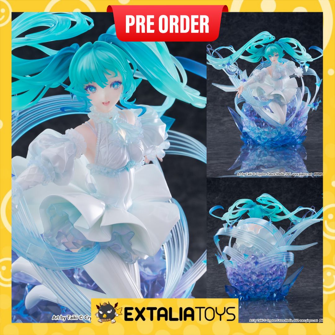 [PO] CYBER Z PVC 1/7 FIGURE HATSUNE MIKU CRYSTAL DRESS VER.