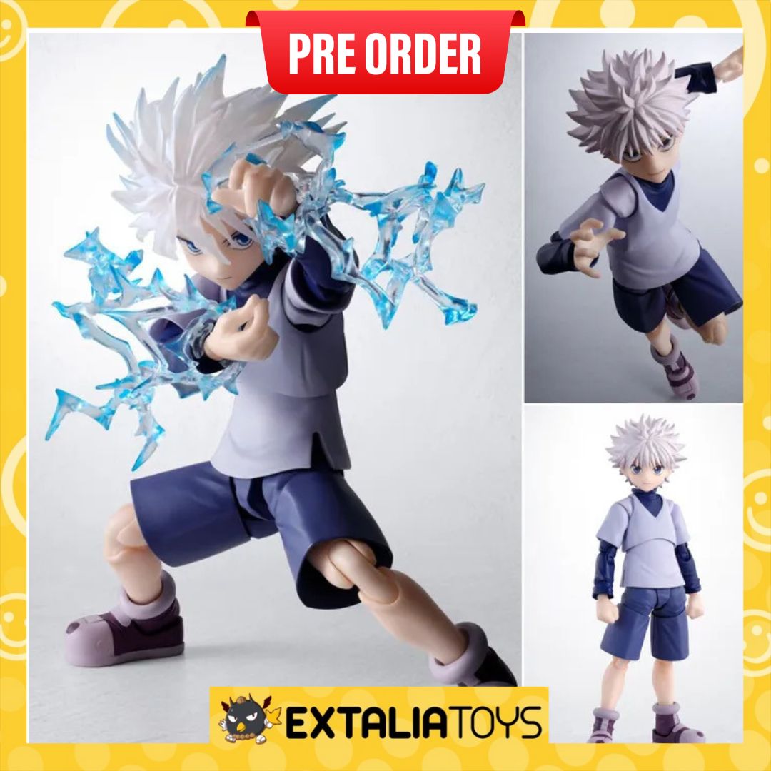 [PO] TAMASHII S.H.FIGUARTS KILLUA REPEAT - HUNTER X HUNTER
