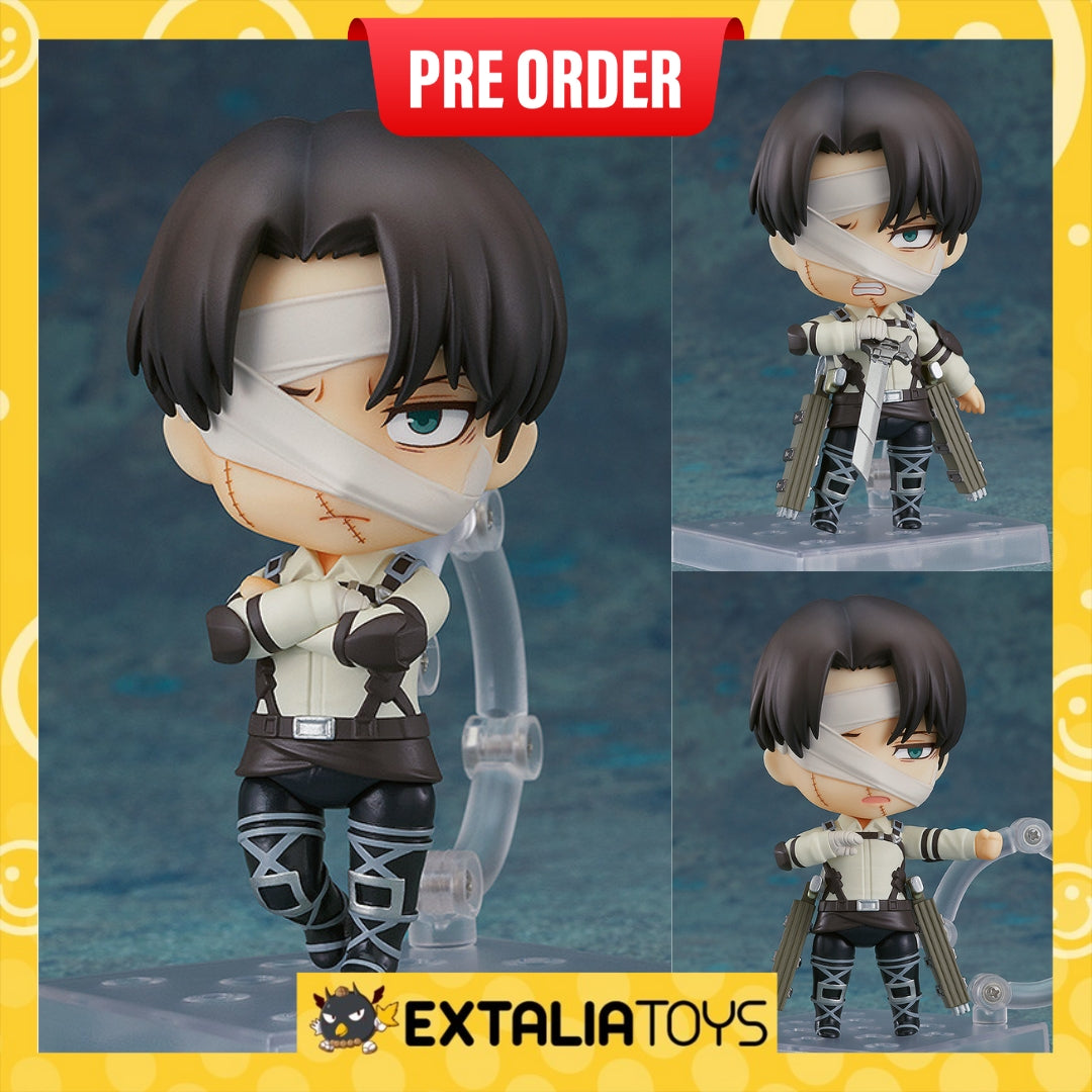 [PO] GSC Nendoroid Levi Ackerman: The Final Season Ver. - Attack on Titan (RERELEASE)