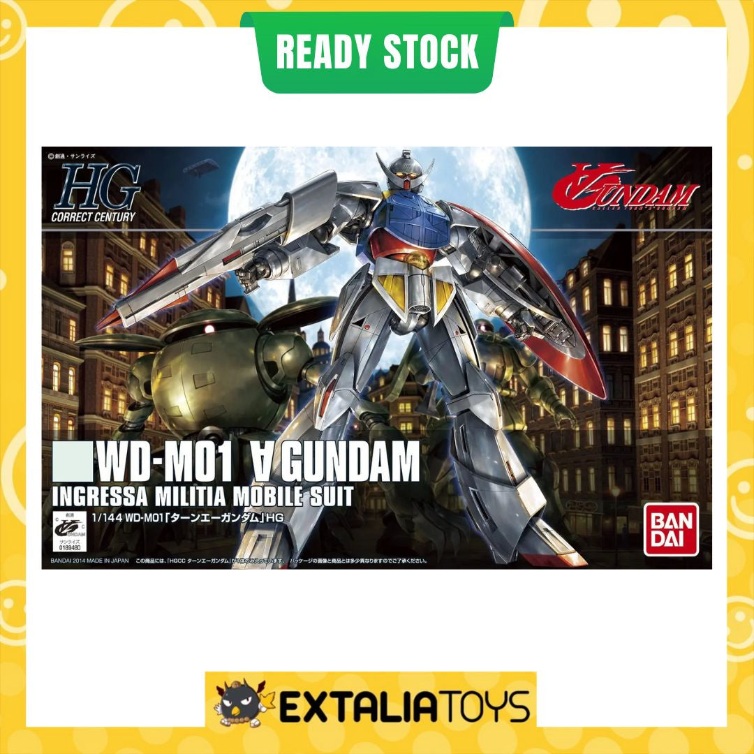 BANDAI WD-M01 1/144 HGCC Turn A Gundam