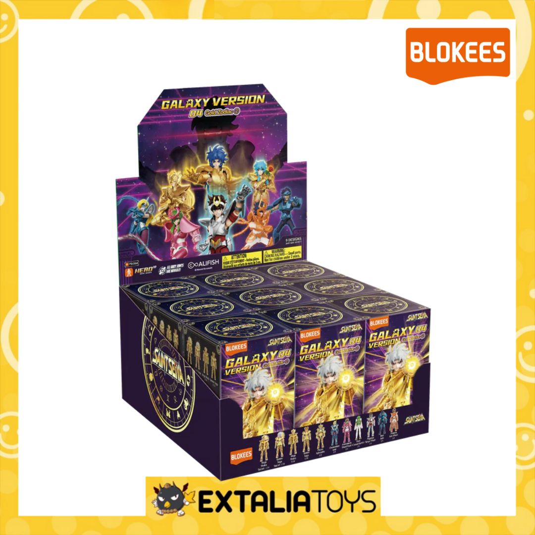 [READY] BLOKEES Saint Seiya Galaxy Version 04 Gold Zodiac (Blind Box)